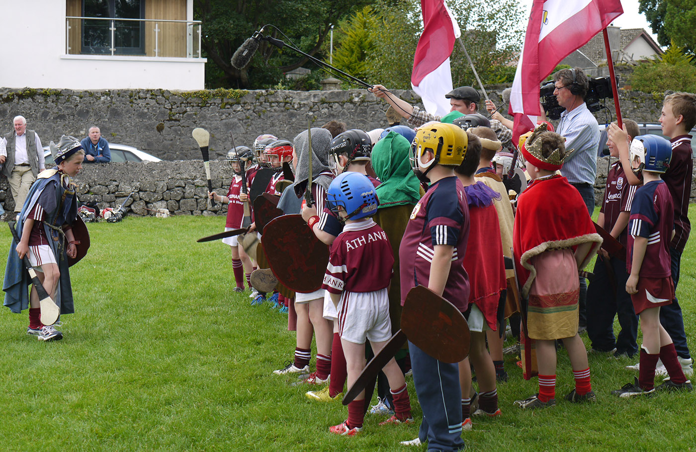 All-Ireland Hurling Final 'Up for the Match' from Athenry Slide background